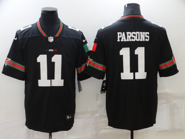 Dallas Cowboys #11 Micah Parsons Black Mexico Stitched Jersey - Zenithce