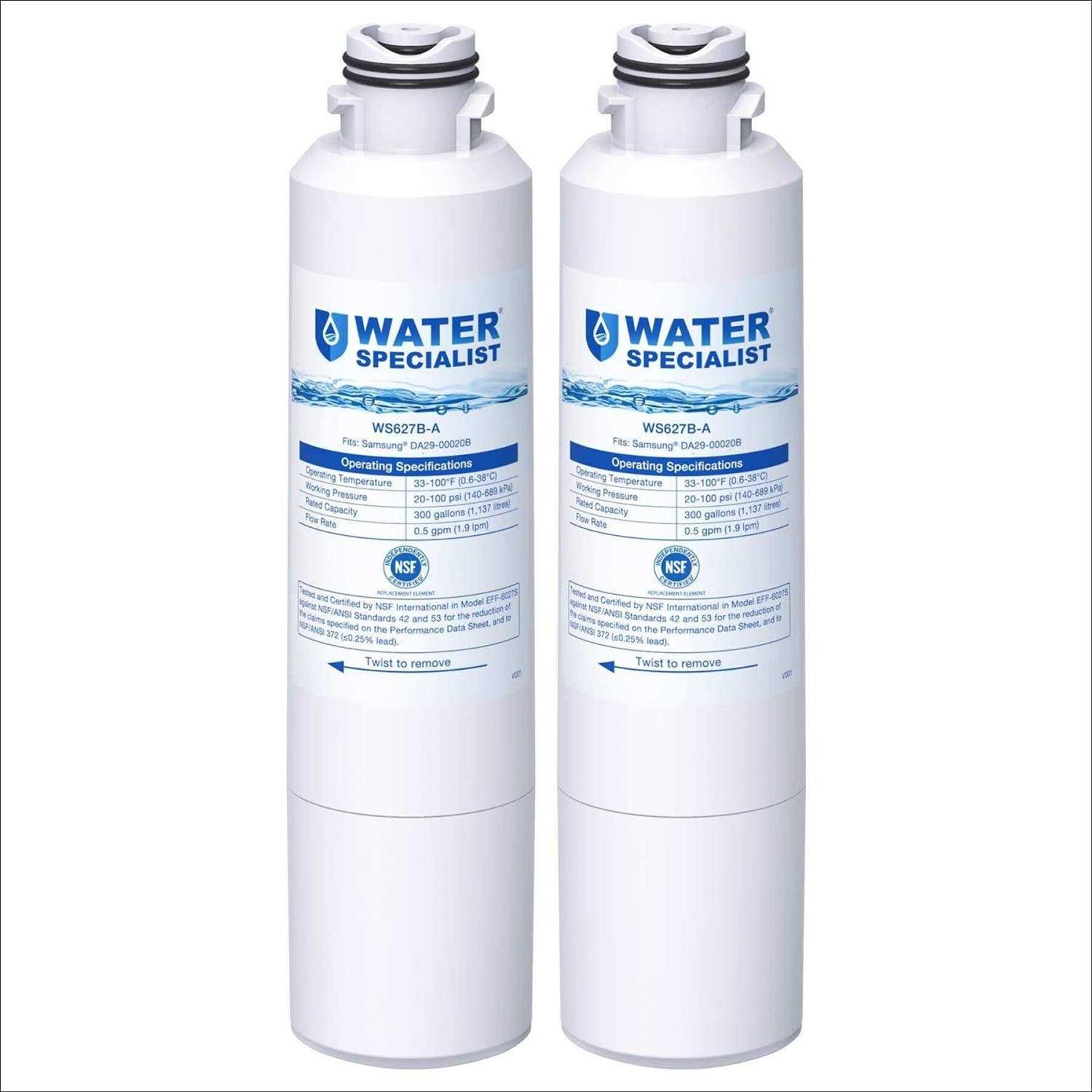 Waterspecialist DA29-00020B Refrigerator Water Filter Replacement for Samsung Haf-cin - Zenithce