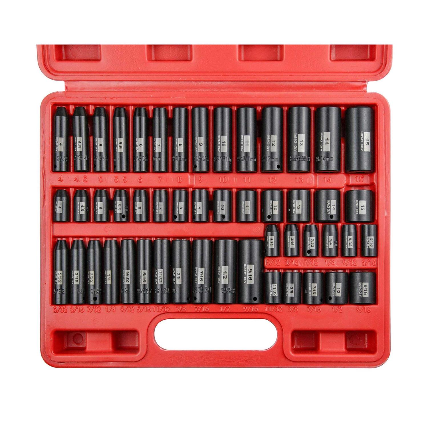 SEKETMAN 20Pcs 1/2 Drive Master Impact Hex Bit Set,Allen Bit Socket Set,1/4 - Zenithce