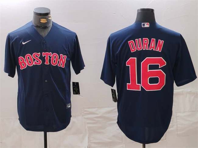 Boston Red Sox #16 Jarren Duran Navy Stitched Jersey - Zenithce