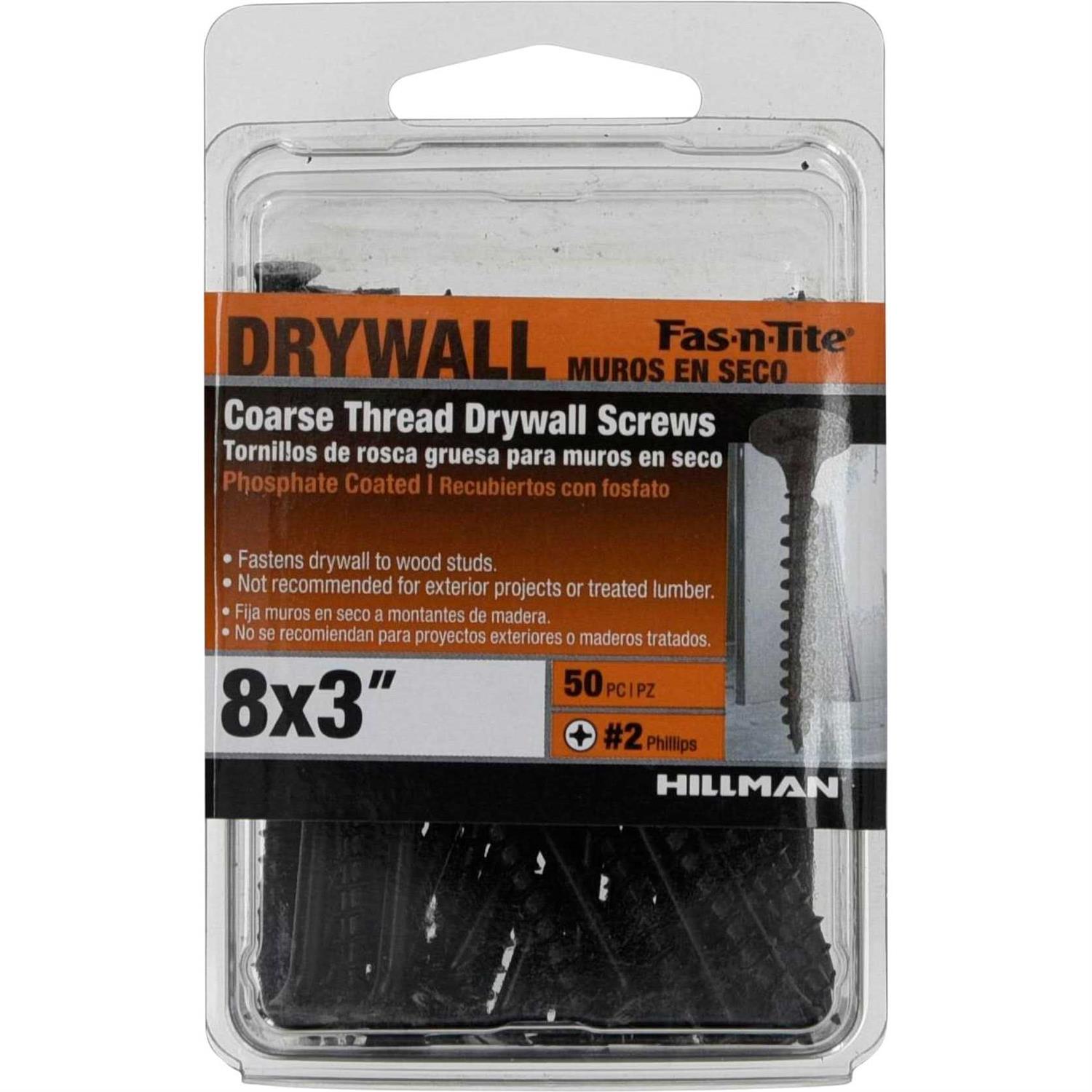 Hillman #8 x 3/4-in Yellow Zinc Particle Board Screws Interior Wood Screws - Zenithce