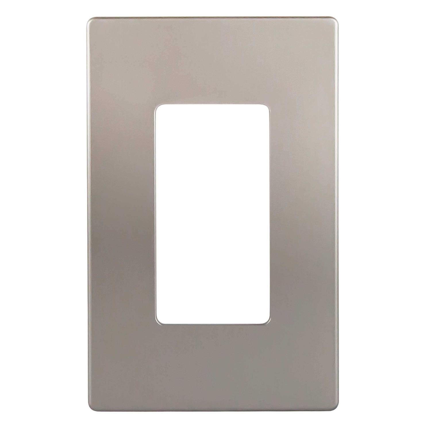 Enerlites Elite Series Screwless Decorator Wall Plate Child Safe Outlet Cover - Zenithce