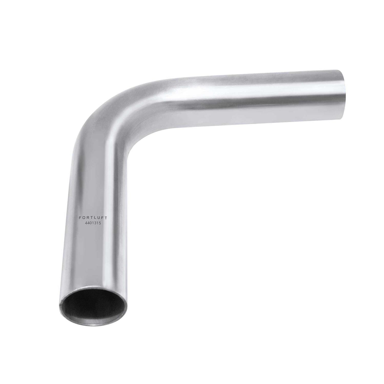 Fortluft Universal Mandrel Exhaust Bend Pipe & Elbow Stainless Steel - Zenithce