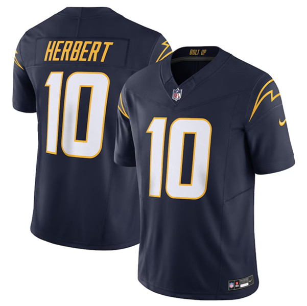 Los Angeles Chargers #10 Justin Herbert Navy 2023 F.U.S.E. Vapor Untouchable Limited Stitched Jersey - Zenithce