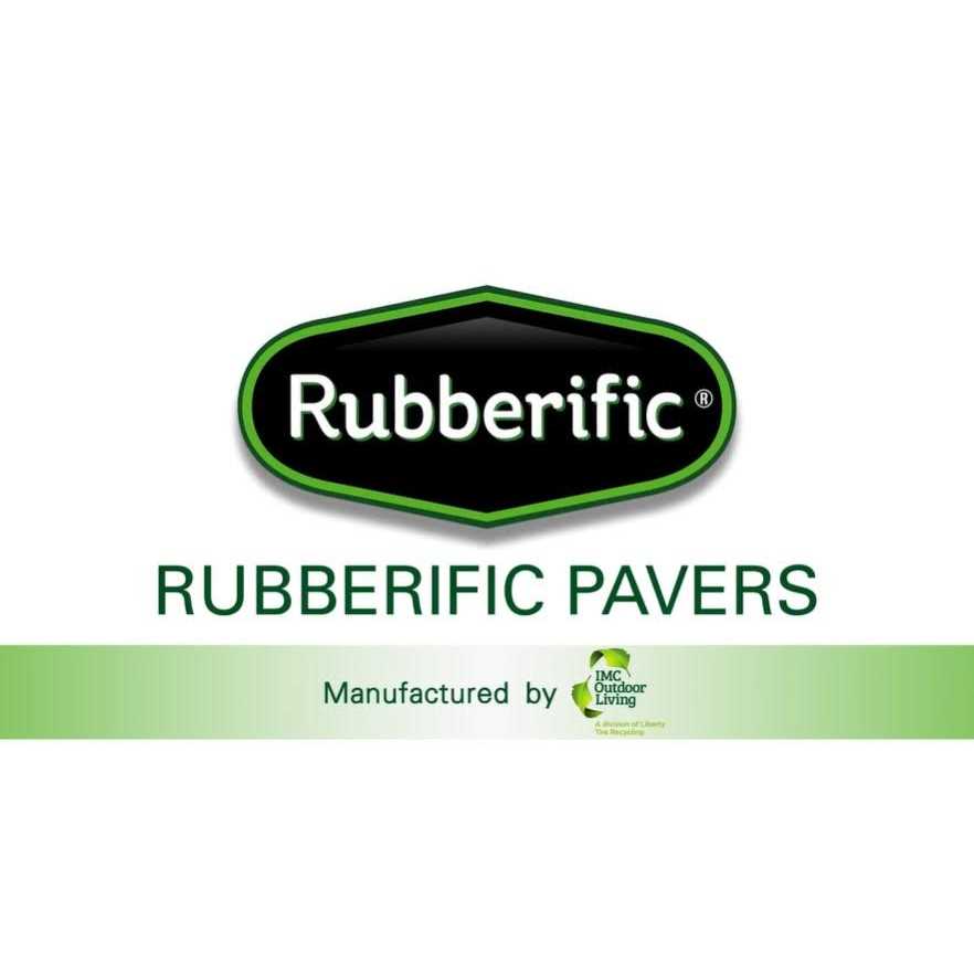 Rubberific 16 in. x 16 Dual-Sided Rubber Paver - Zenithce
