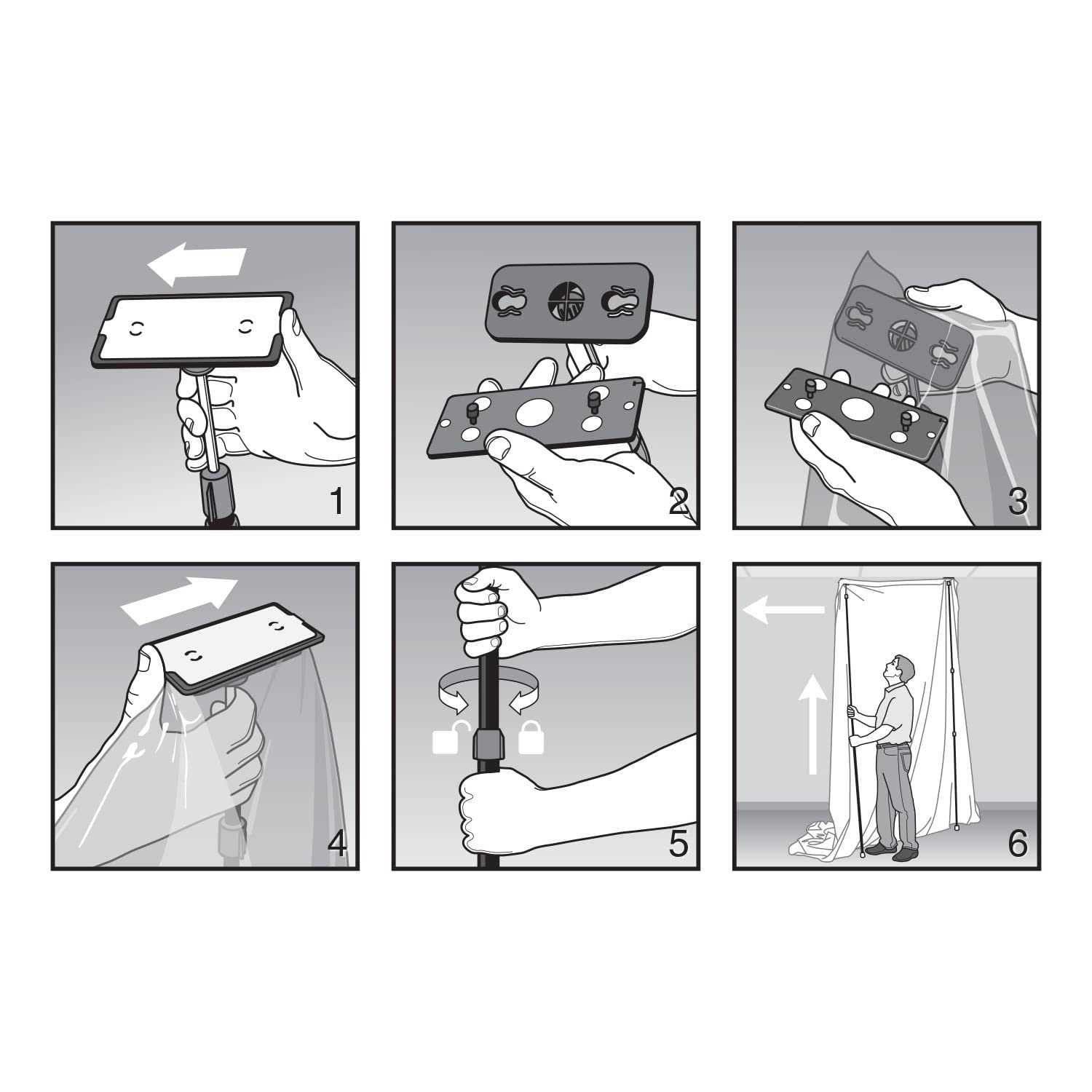 Zipwall ZDC Zipdoor Commercial Door Kit - Zenithce