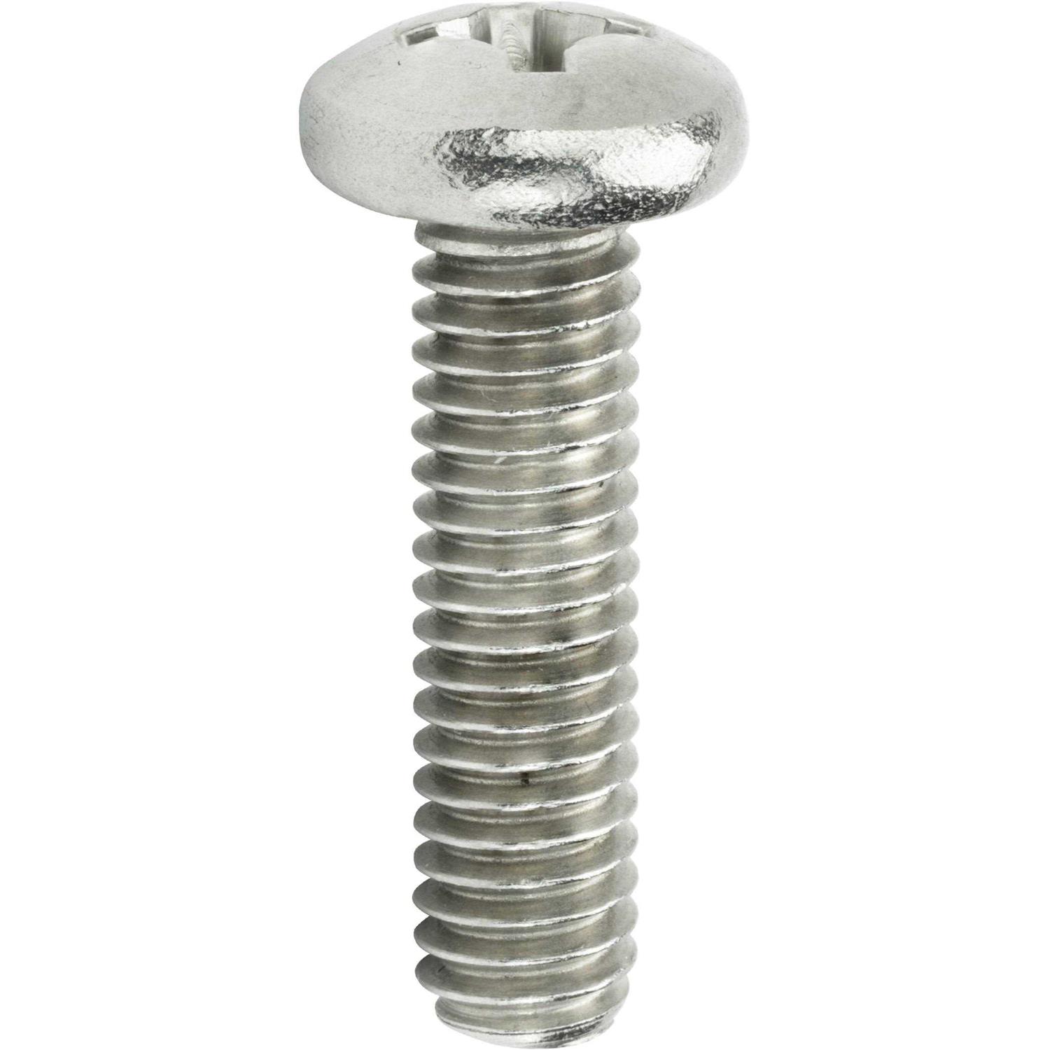 Phillips Pan Head Machine Screws Stainless Steel 18-8 Qty - Zenithce