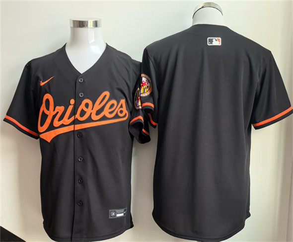 Baltimore Orioles Blank Black 2025 Alternate Limited Stitched Jersey - Zenithce