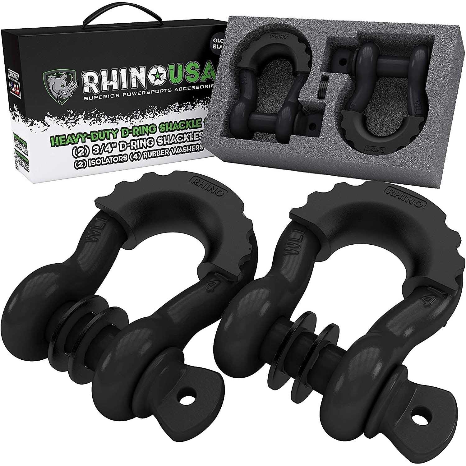 Rhino USA Car Tie-Down Lasso Straps - Zenithce