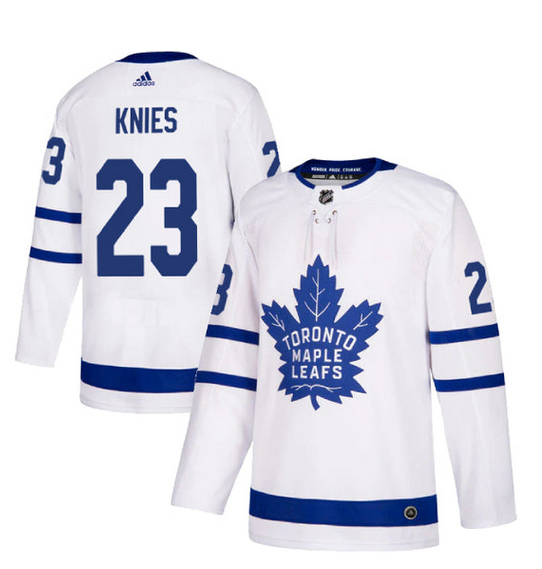 Toronto Maple Leafs Matthew Knies adidas White Authentic Player Jersey - Zenithce
