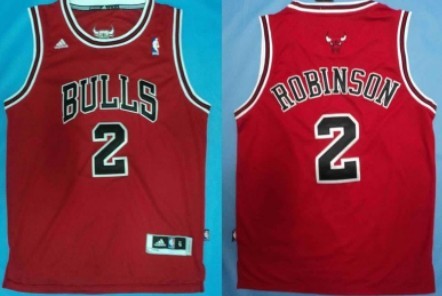 Chicago Bulls #2 Nate Robinson Revolution 30 Swingman Red Jersey - Zenithce