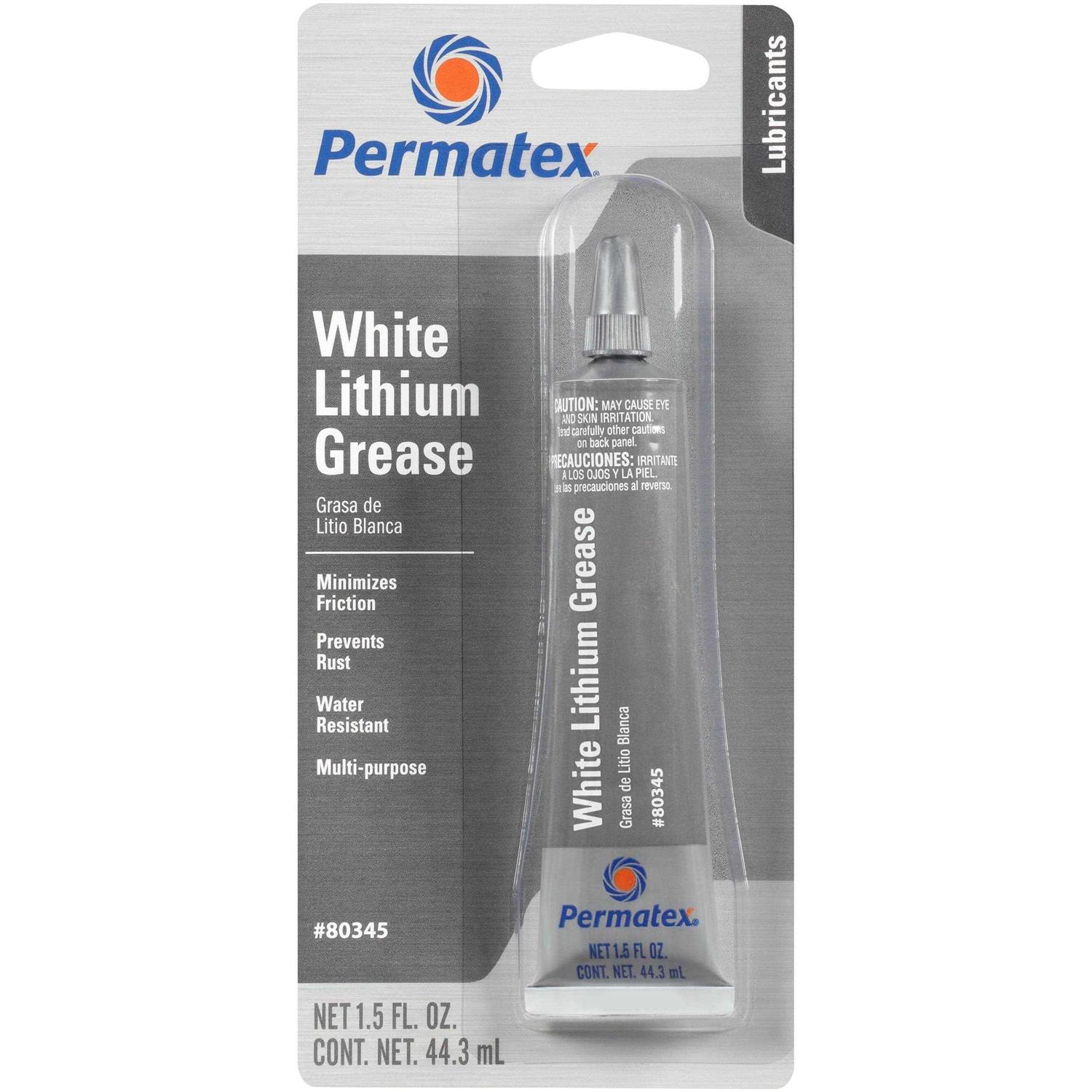 Permatex 80345 White Lithium Grease - Zenithce