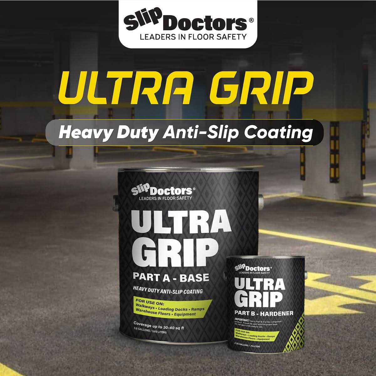 Ultra Grip Extra High Traction Non-Skid Paint for Industrial Surfaces - Zenithce