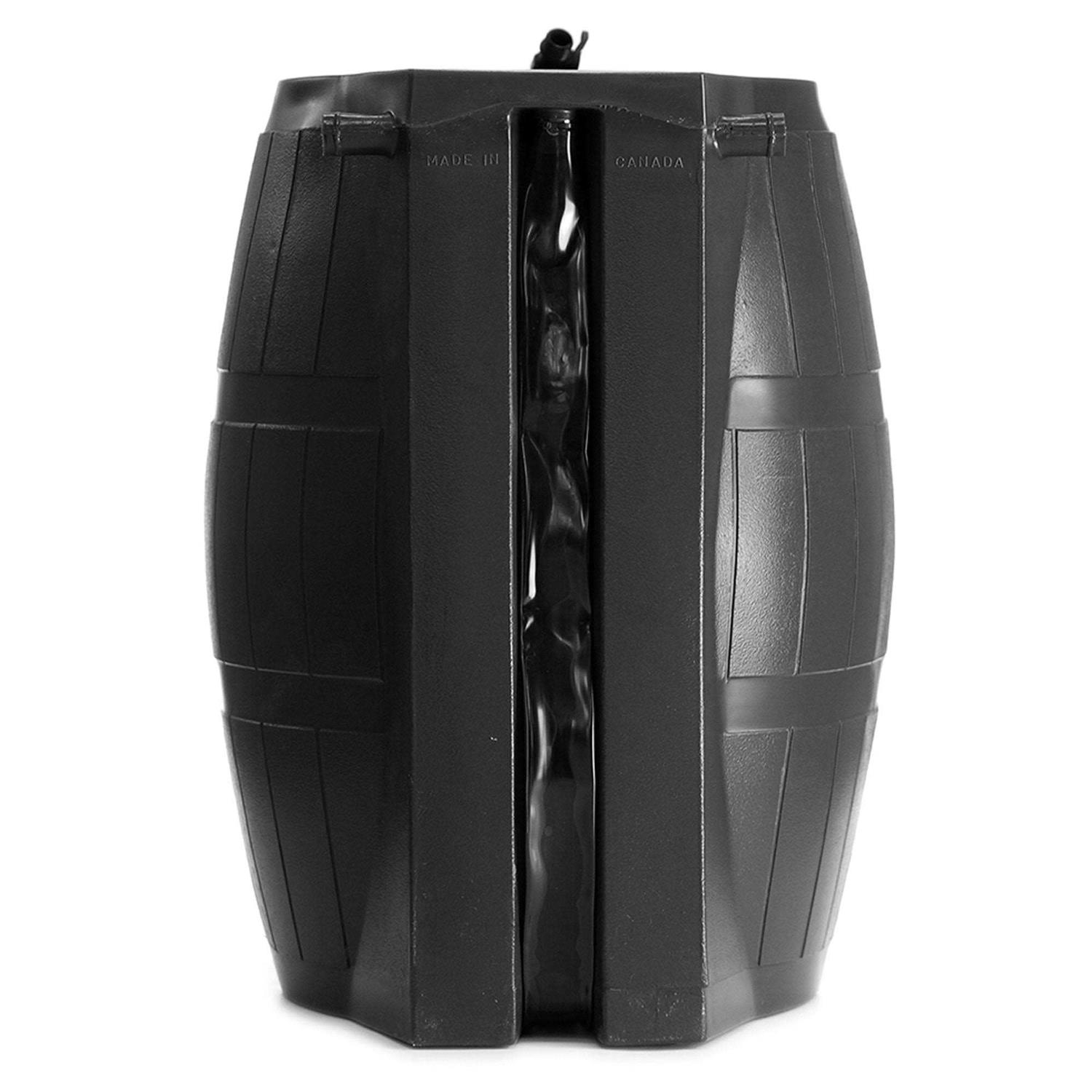 FCMP Outdoor 50-Gallon BPA Free Home Rain Water Catcher Barrel - Zenithce