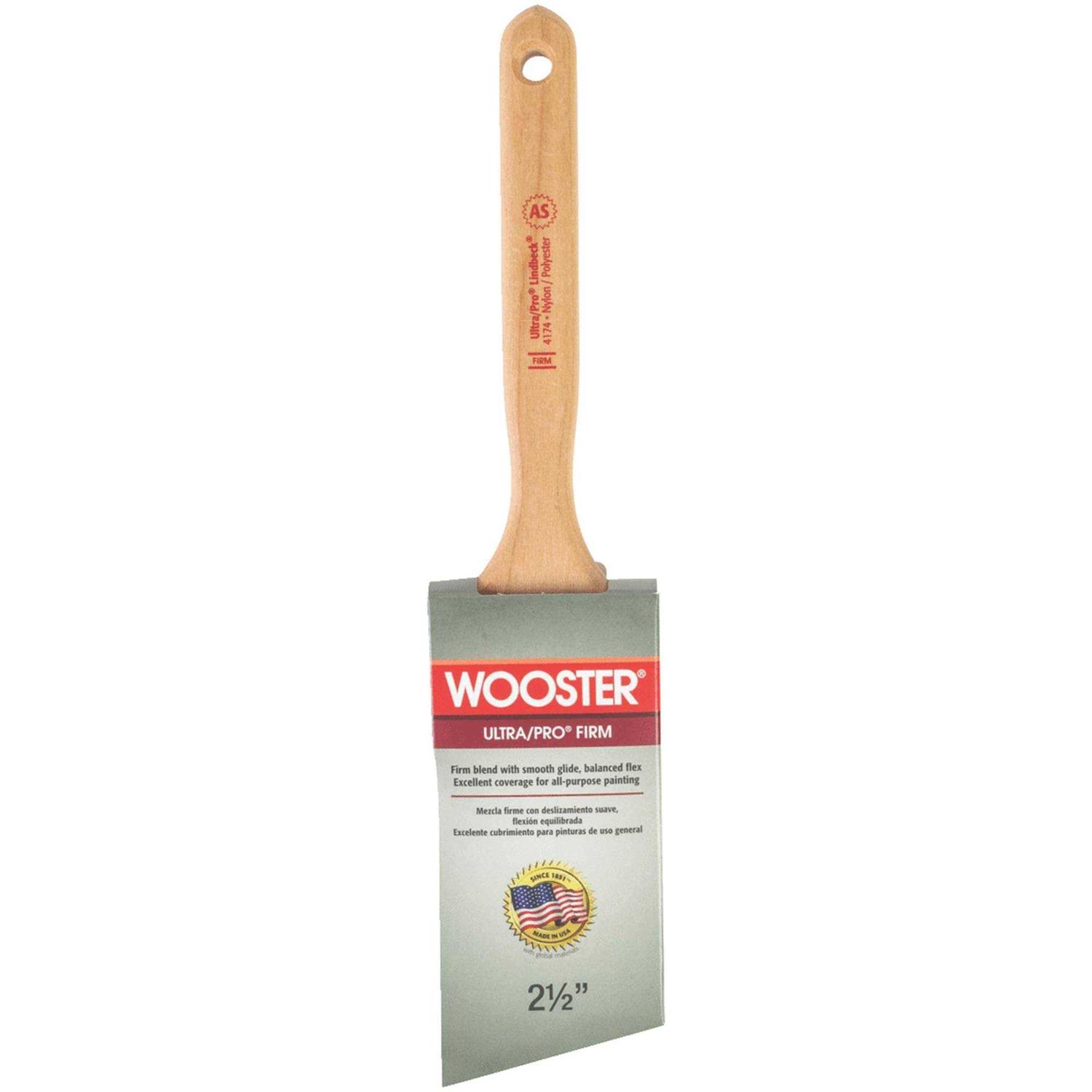 Wooster Silver Tip 1 in. Thin Angle Sash Paint Brush 5224-1 - Zenithce