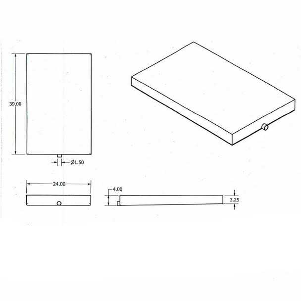 RecPro RV Bathtub 40 x 24 - Zenithce