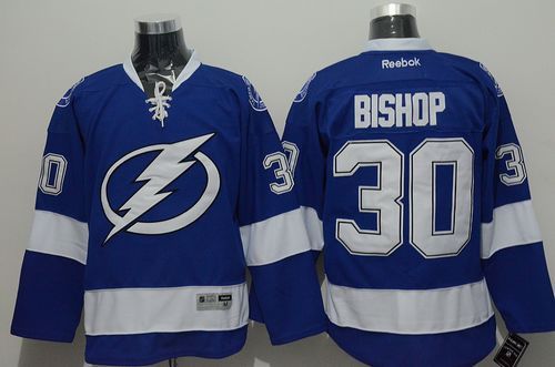 Lightning #30 Ben Bishop Blue Stitched Jersey - Zenithce