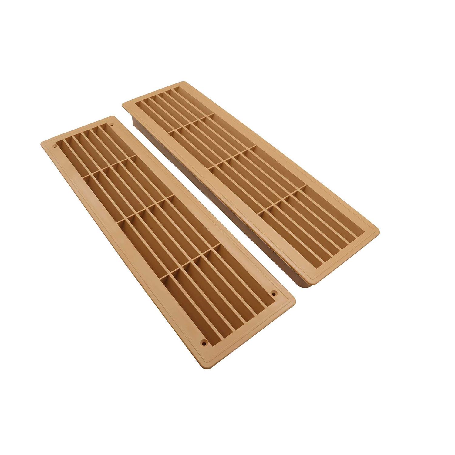 Vent Systems Door Air Register Two Sided Door Louvers - Zenithce