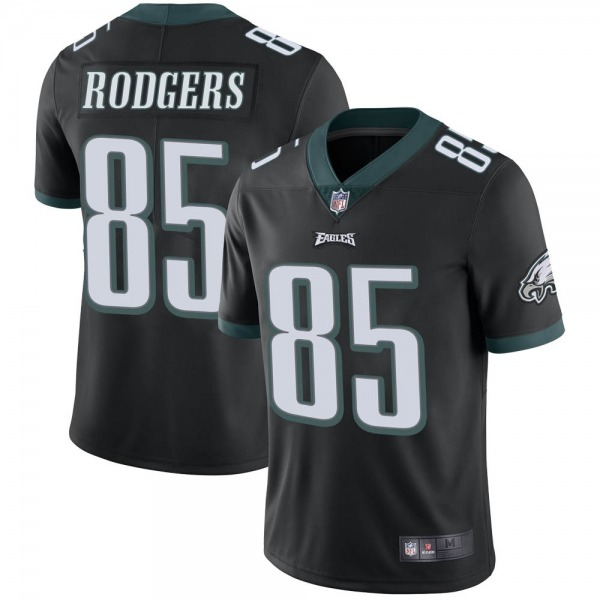Philadelphia Eagles #85 Richard Rodgers Black Vapor Untouchable Limited Stitched Jersey - Zenithce