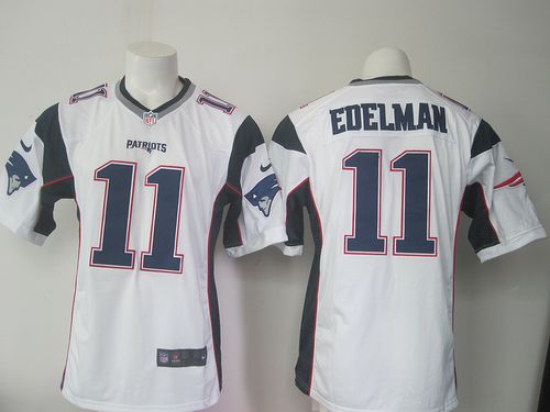 Patriots #11 Julian Edelman White Stitched New Game Nike Jersey - Zenithce