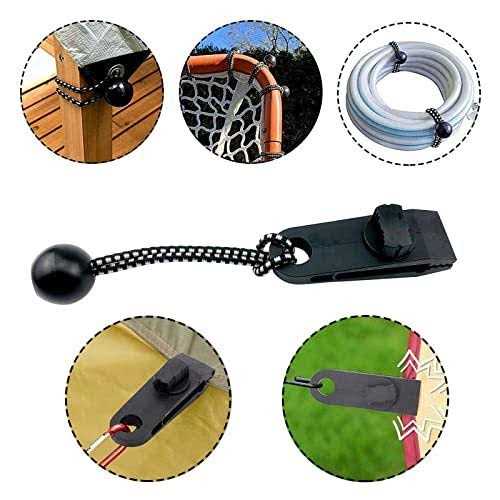 HengLiSam Tarp clips Heavy Duty Lock grip clamps Withstand 60mph Strong Wind Fit for Awnings - Zenithce