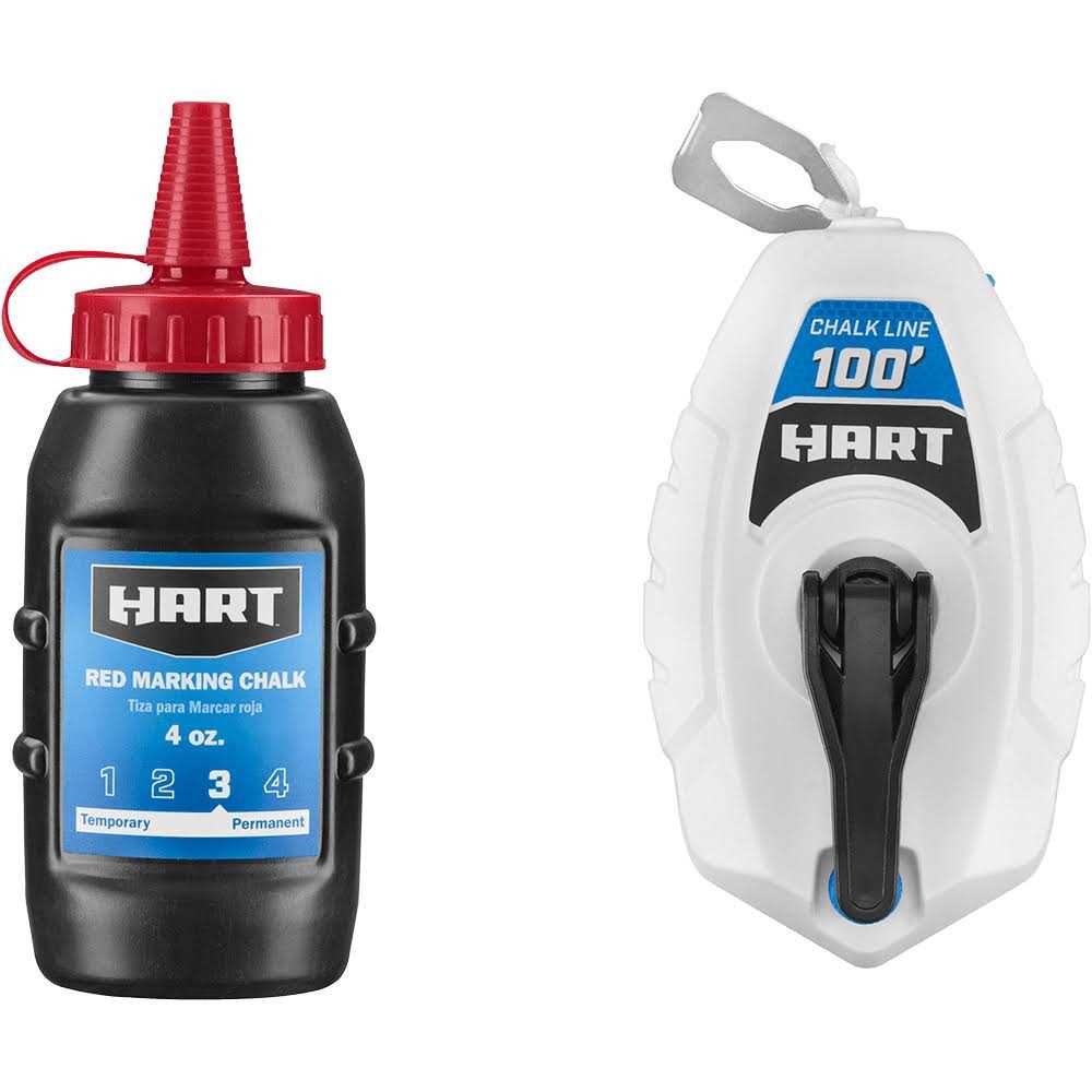 Hart Marking Chalk Reel Set - Zenithce