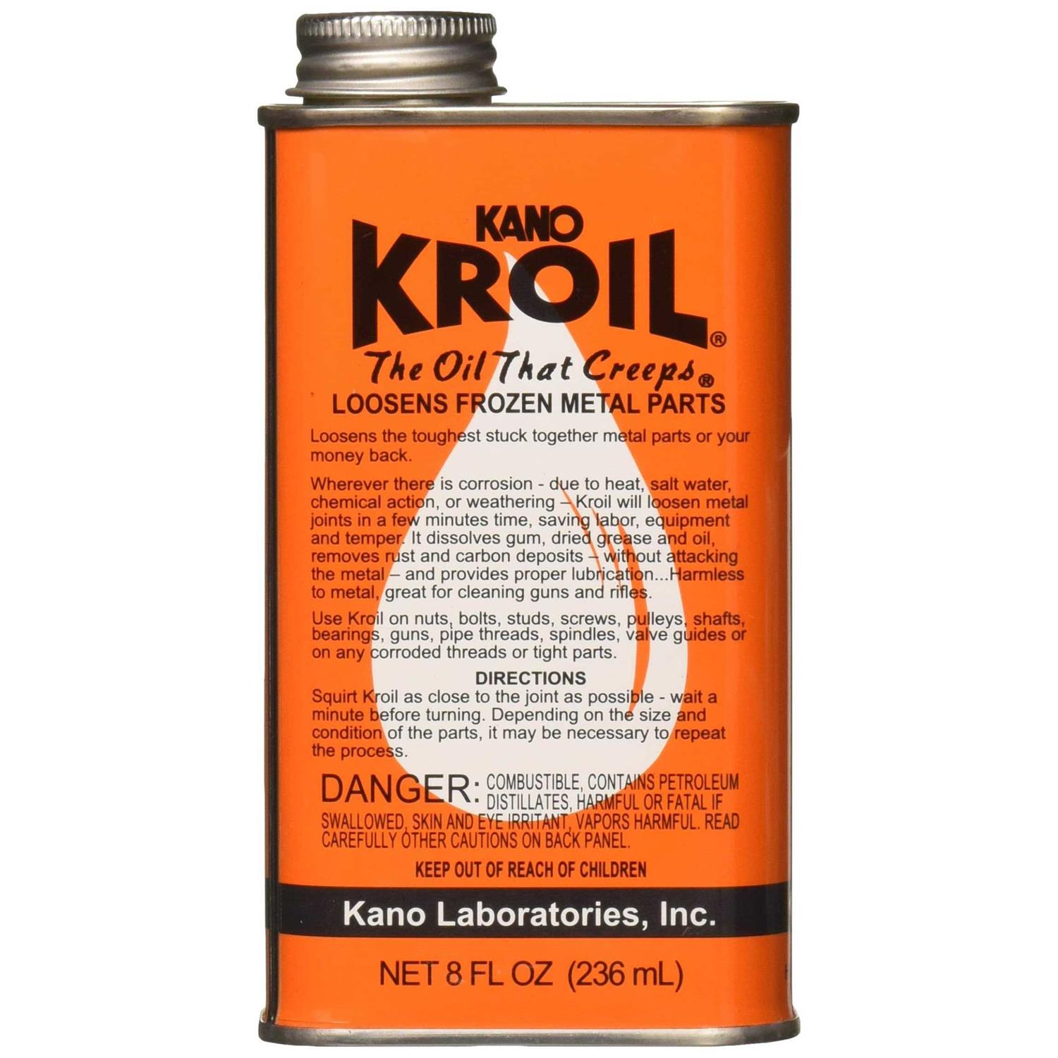 Kano Kroil 16.5 Oz. Penetrant Original Penetrating Oil Aerosol - Zenithce