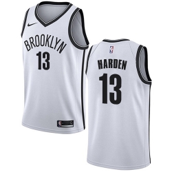 Brooklyn Nets 13 James Harden White Swingman Association Edition Jersey - Zenithce