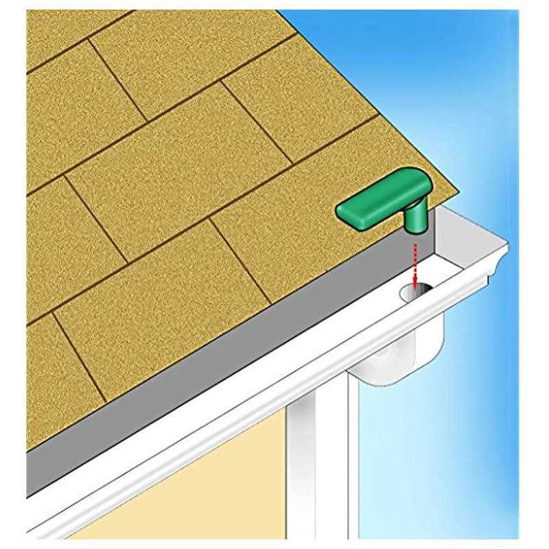Gutter Insert Foam 4’x5 - Zenithce