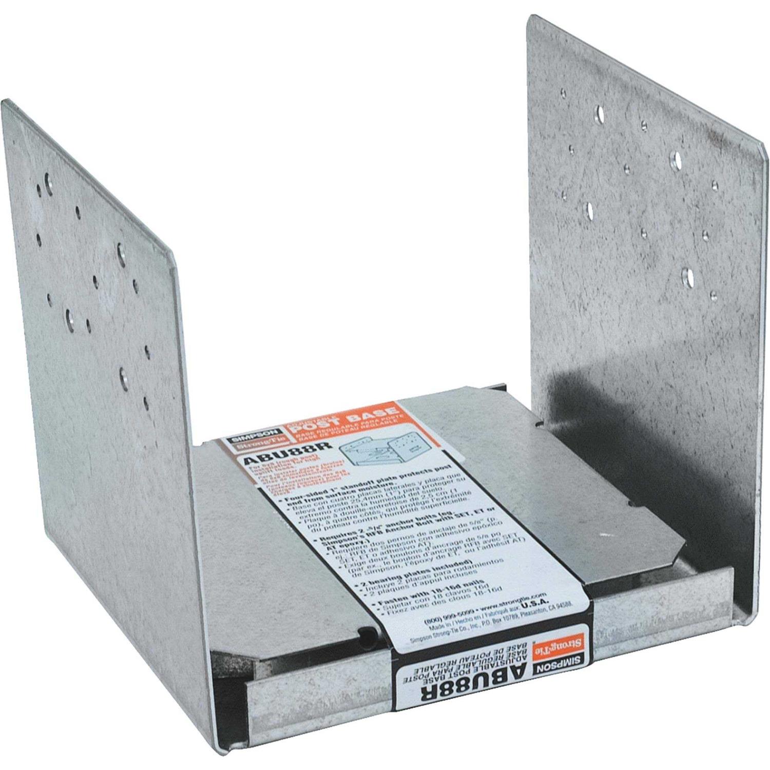 Simpson Strong-Tie ABA44Z Standoff Post Base Z-Max - Zenithce