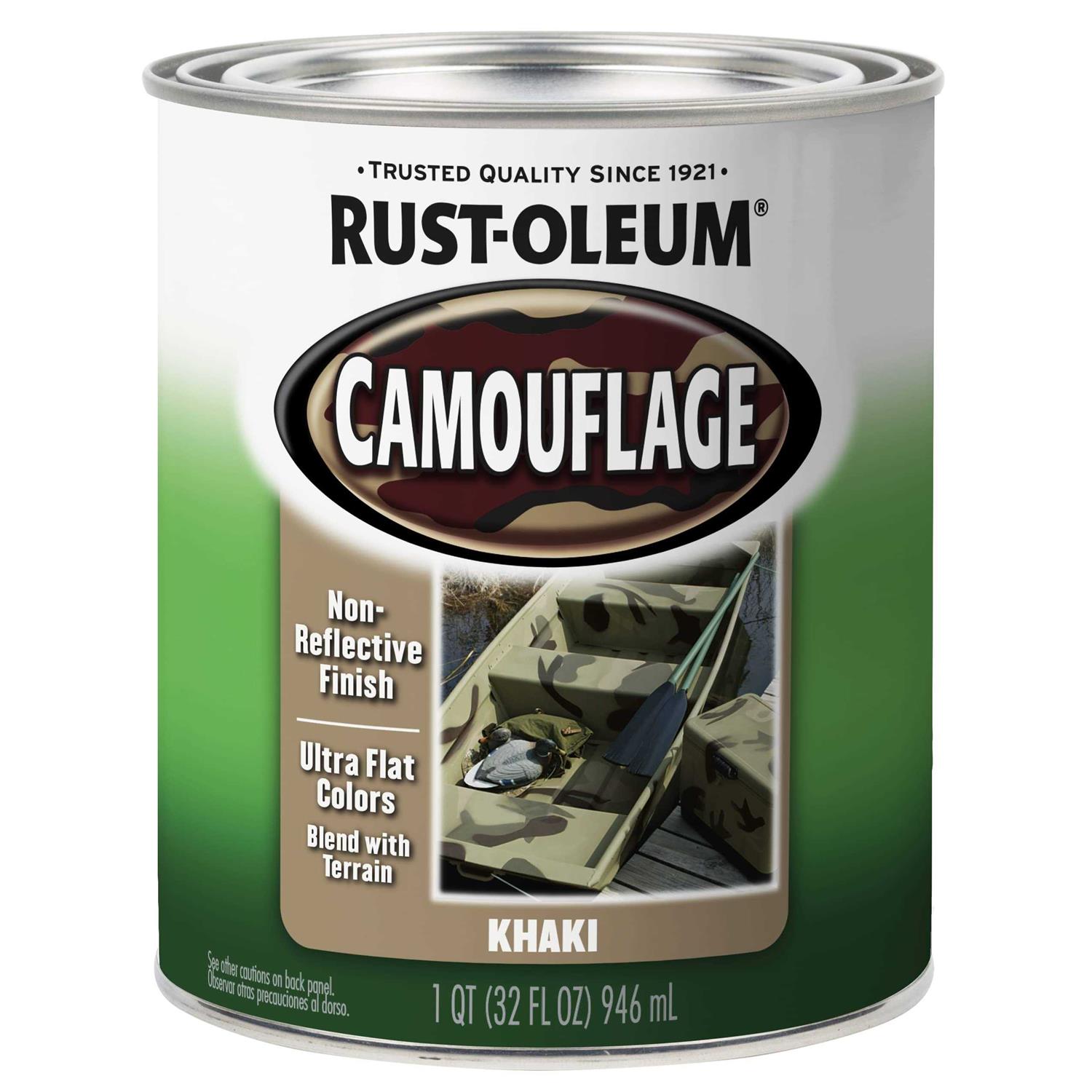 Rust-Oleum 1 qt. Camouflage Brush Paint - Zenithce
