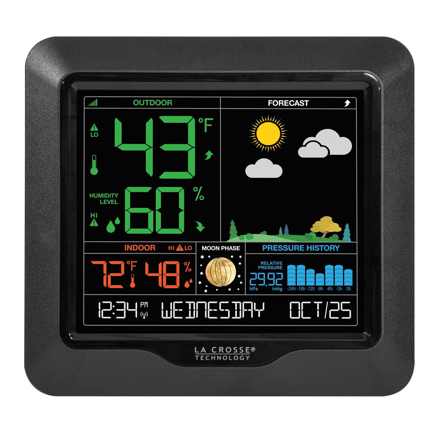 La Crosse Technology Wireless Color Forecast Station - Zenithce