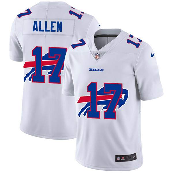 Buffalo Bills #17 Josh Allen White Stitched Jersey - Zenithce