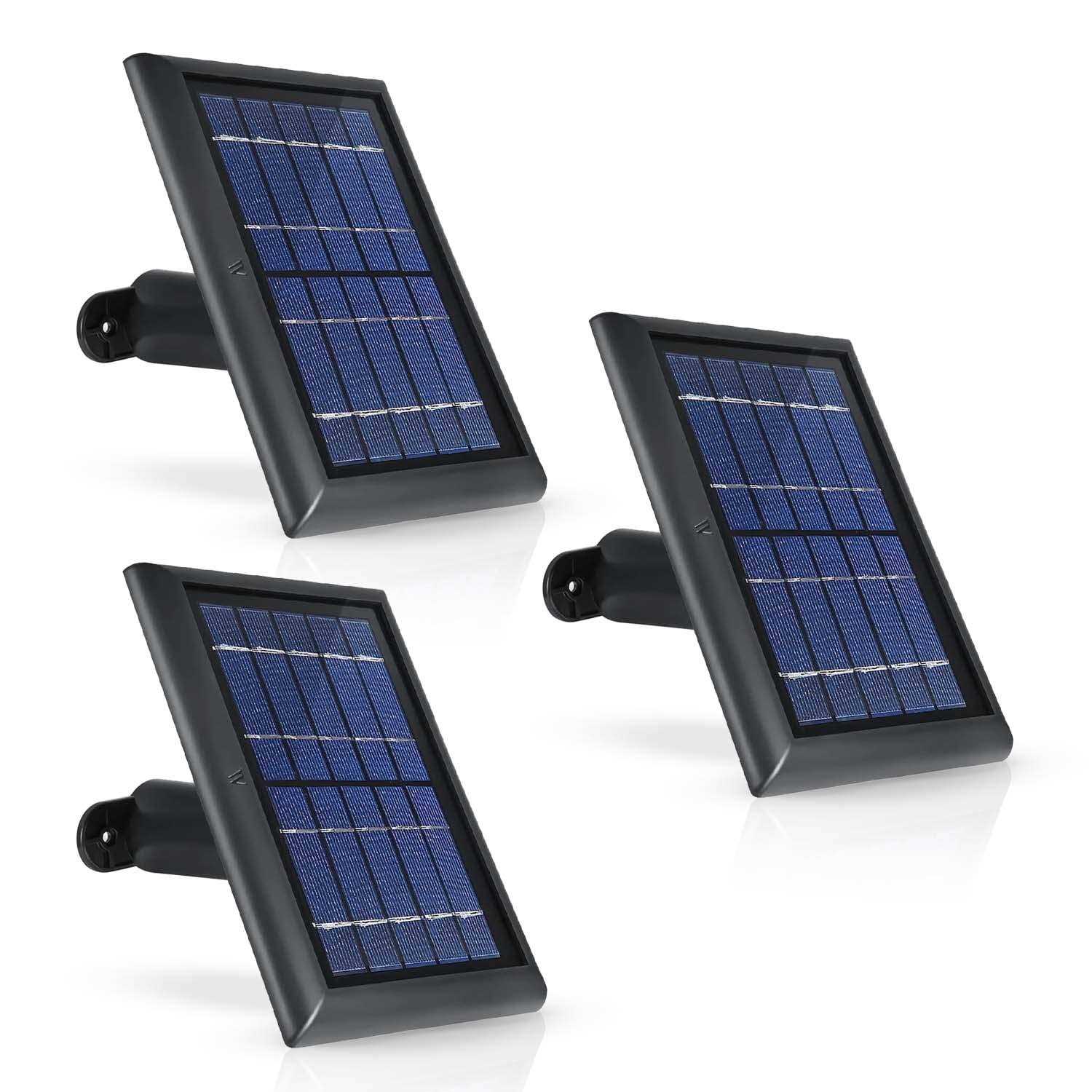 Wasserstein Solar Panel with 13ft Cable for Arlo Essential Spotlight/XL Spotlight Camera Only - Zenithce