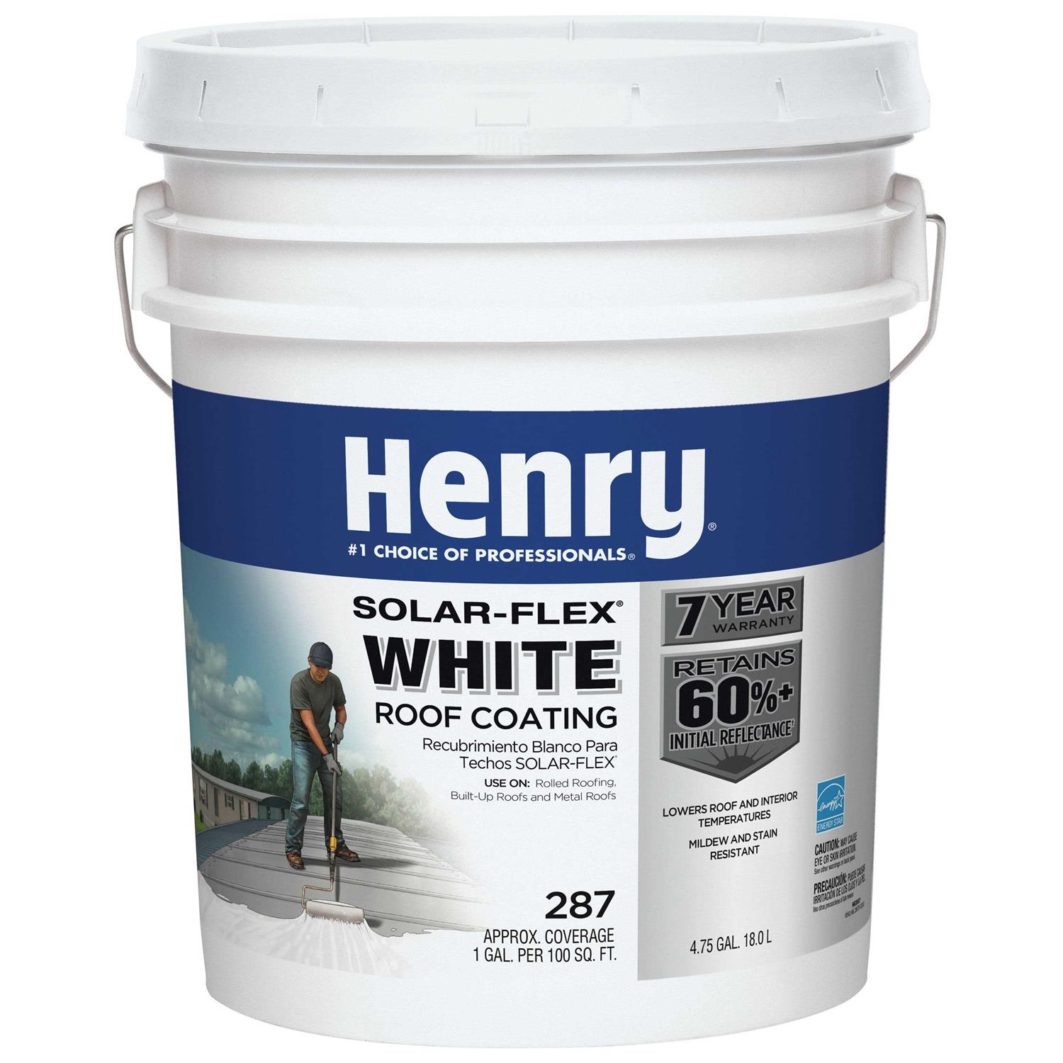 Henry HE287SF046 Elastomeric Roof Coating - Zenithce