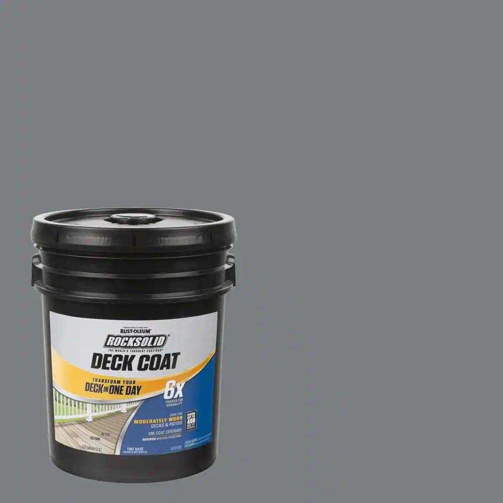 Rust-Oleum RockSolid 5 gal Exterior 6X Deck Coat - Zenithce