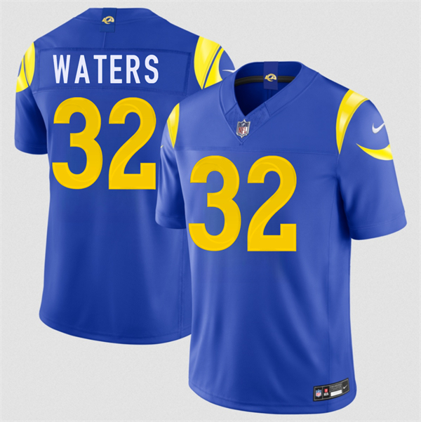Los Angeles Rams #32 Jordan Waters Royal 2026 F.U.S.E. Vapor Limited Stitched Jersey - Zenithce