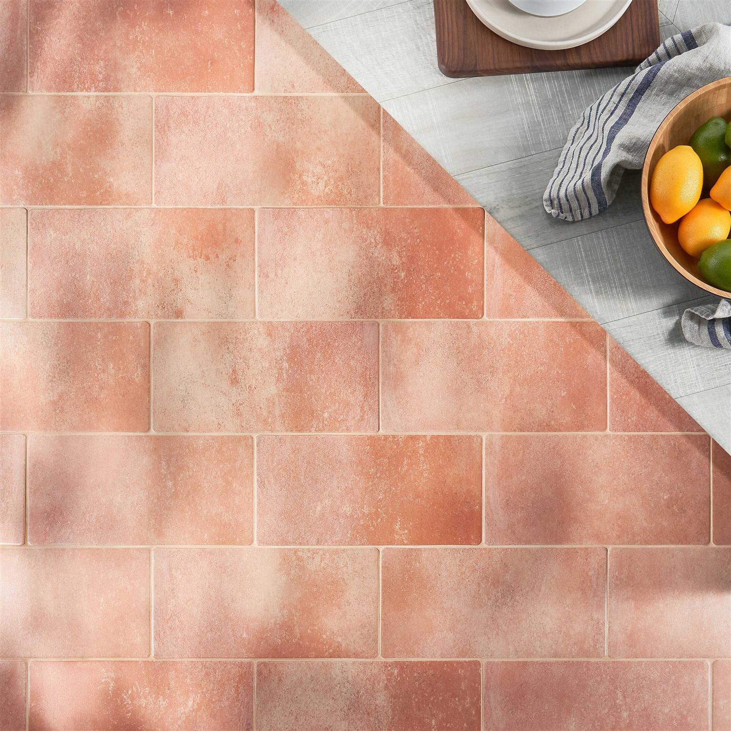 Kaleo 14.17 in. Matte Porcelain Terracotta Look Floor and Wall Tile Ivy Hill Tile - Zenithce