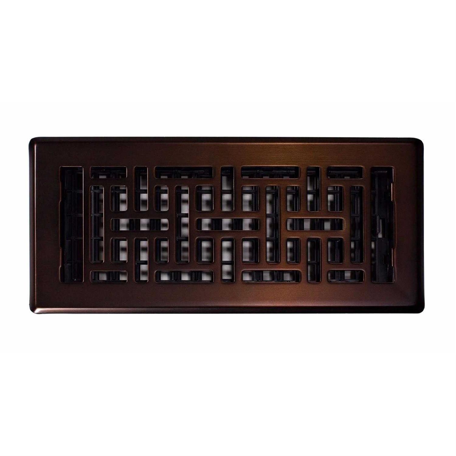 Decor Grates AJH410-NKL Floor Register - Zenithce