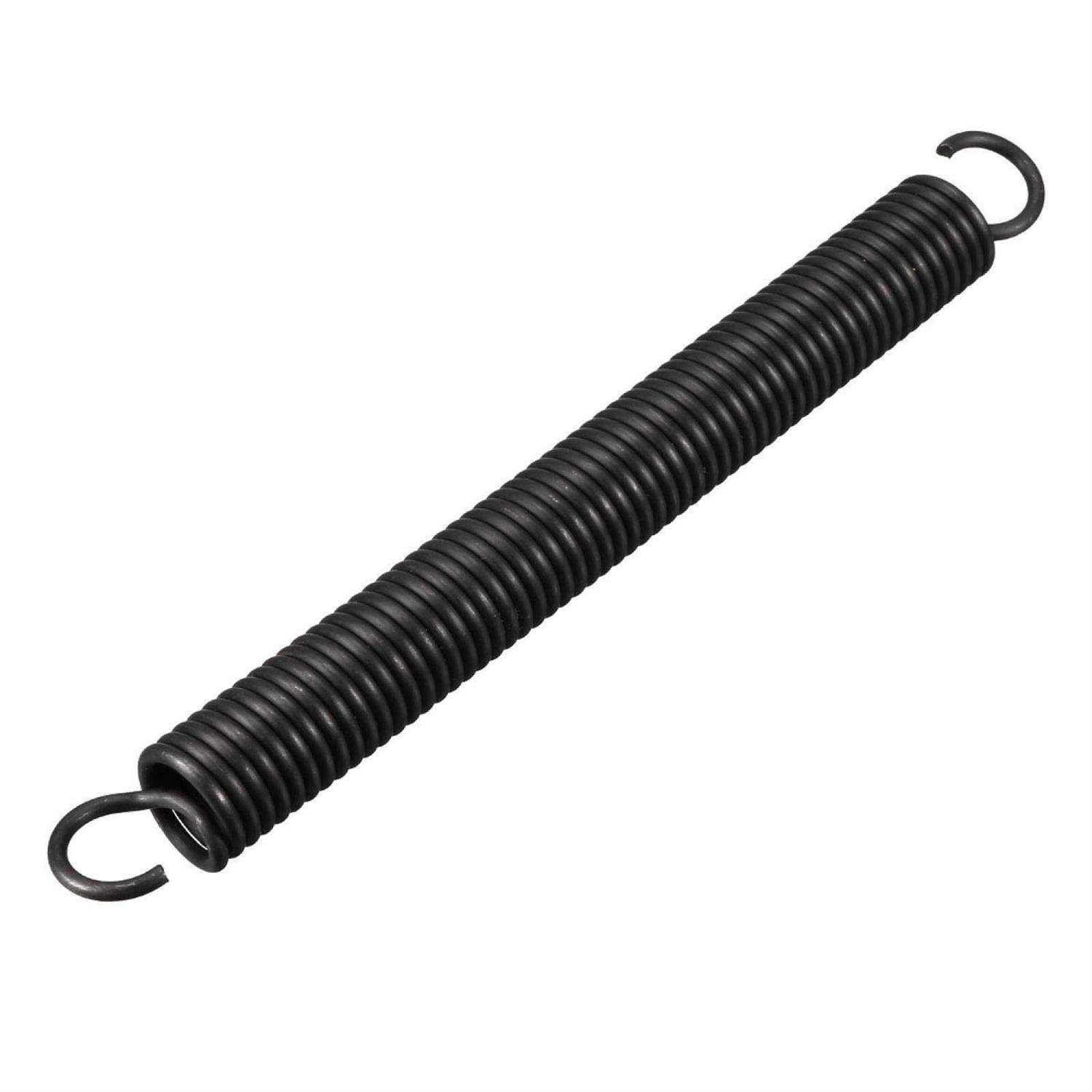 uxcell Extension Spring 2.5mm Wire Dia 18mm OD Free Length Spring Steel Small Dual Hook Tension Spring - Zenithce