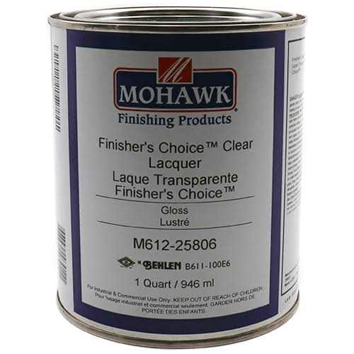 Mohawk Finisher’s Choice Clear Lacquer - Zenithce