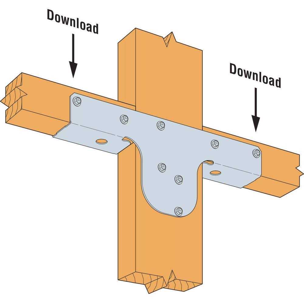 Simpson Strong Tie Post Cap/Base ZMAX BC4Z BC4Z-R - Zenithce