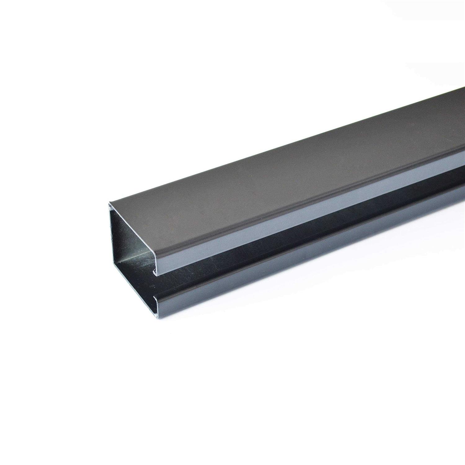 DIYHD M0083 Rail Heavy Duty Barn Hardware Interior Outside Door Sliding M0083-5FT - Zenithce