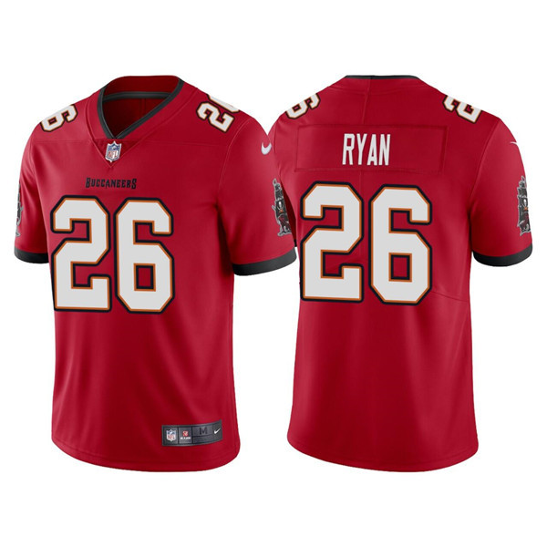Tampa Bay Buccaneers #26 Logan Ryan Red Vapor Untouchable Limited Stitched Jersey - Zenithce