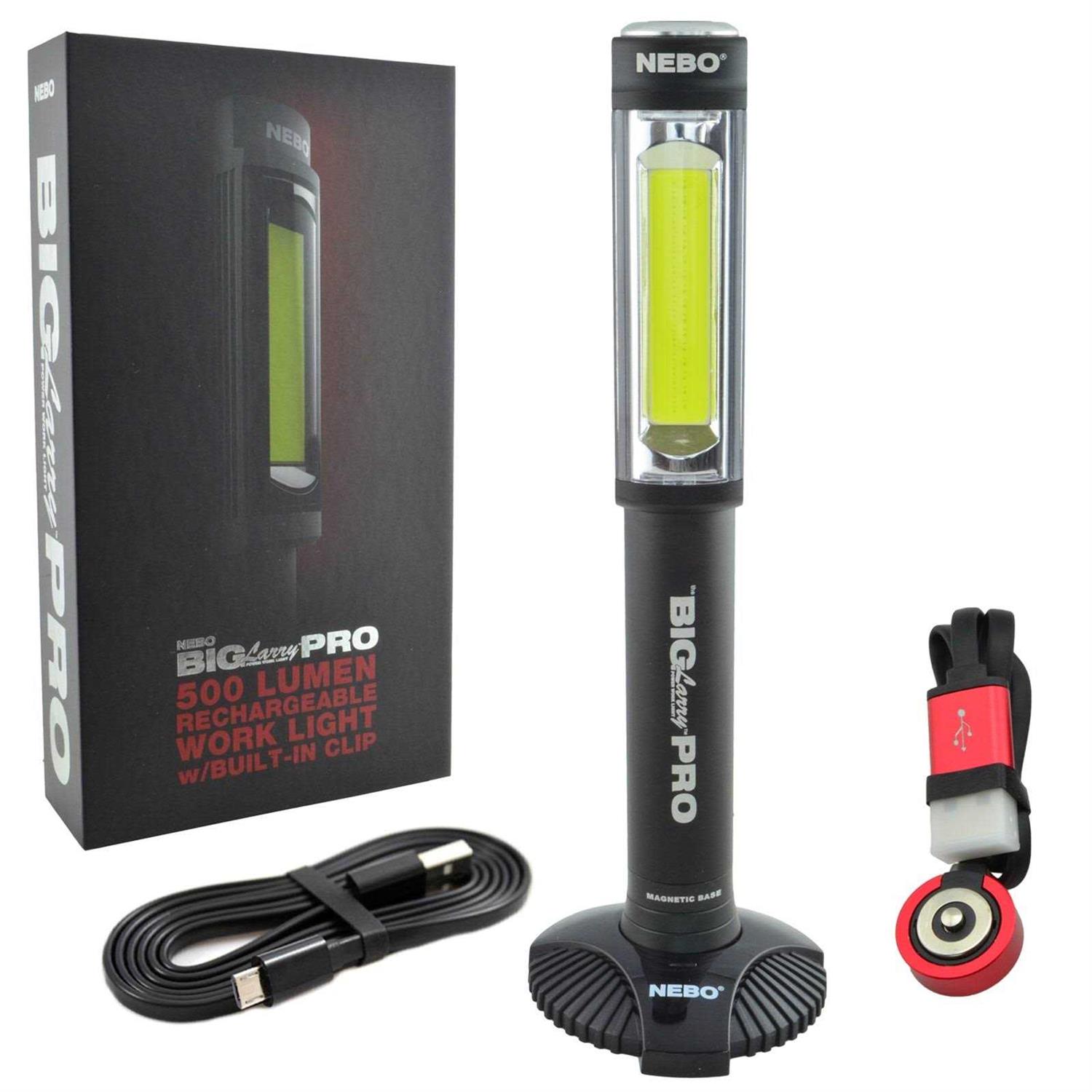 Nebo Big Larry Pro Rechargeable Work Light - Zenithce