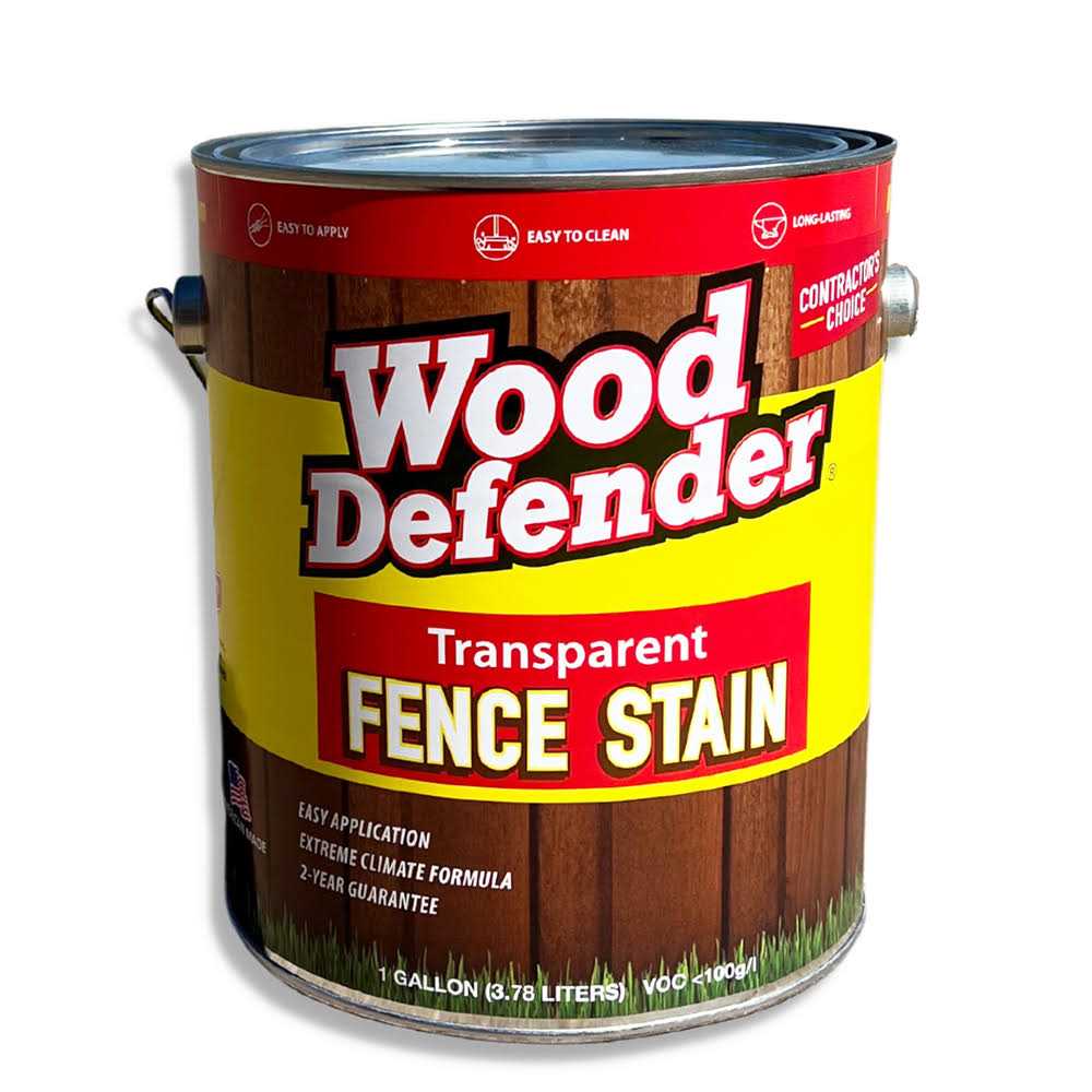 Wood Defender Transparent Fence Stain - Zenithce
