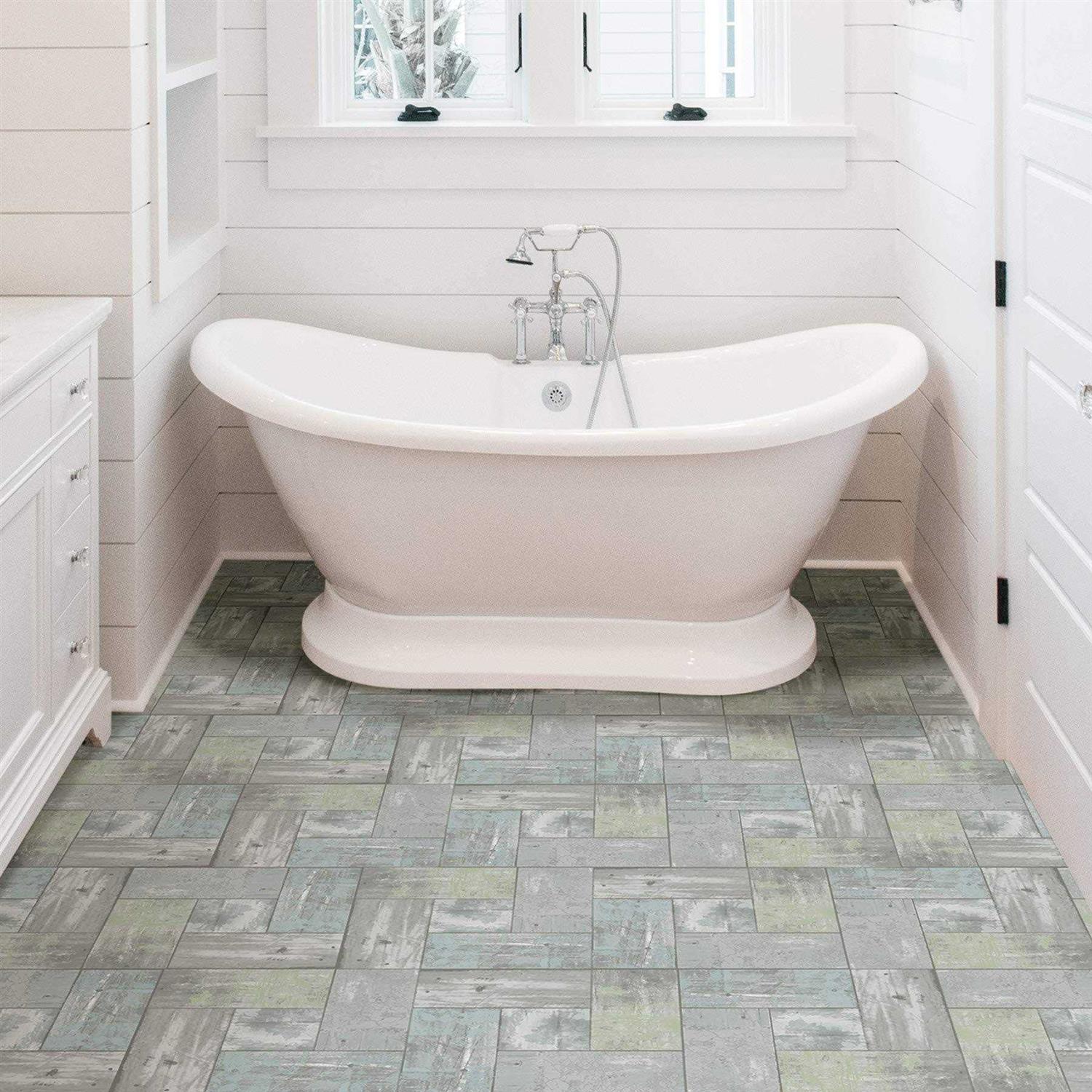 FloorPops Biscotto Peel & Stick Floor Tiles - Zenithce