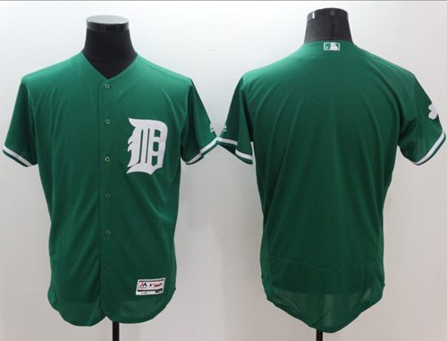 Tigers Blank Green Celtic Flexbase Authentic Collection Stitched Jersey - Zenithce