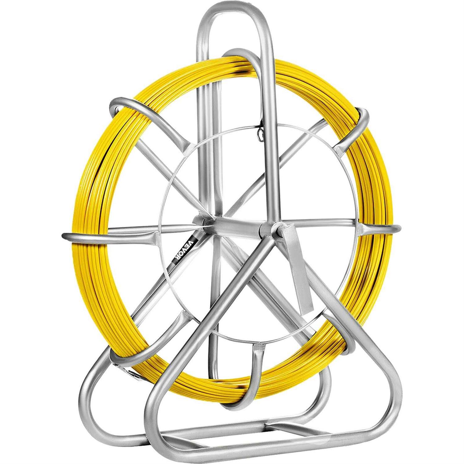 VEVOR Fish Tape Fiberglass Duct Rodder Wire Puller Cable Running - Zenithce