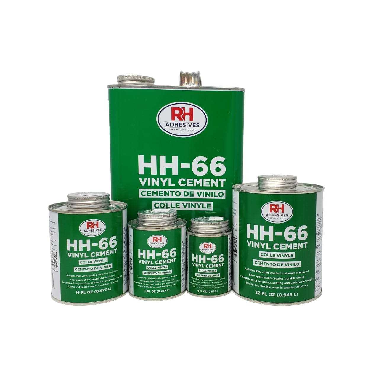RH Adhesives HH 66 Adhesive Vinyl Cement Glue - Zenithce
